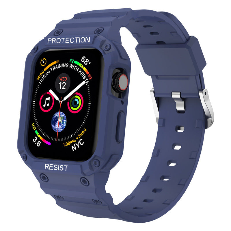 Watch Series 8 All-Series Watch Lntegrated Soft Sport TPU Strap
