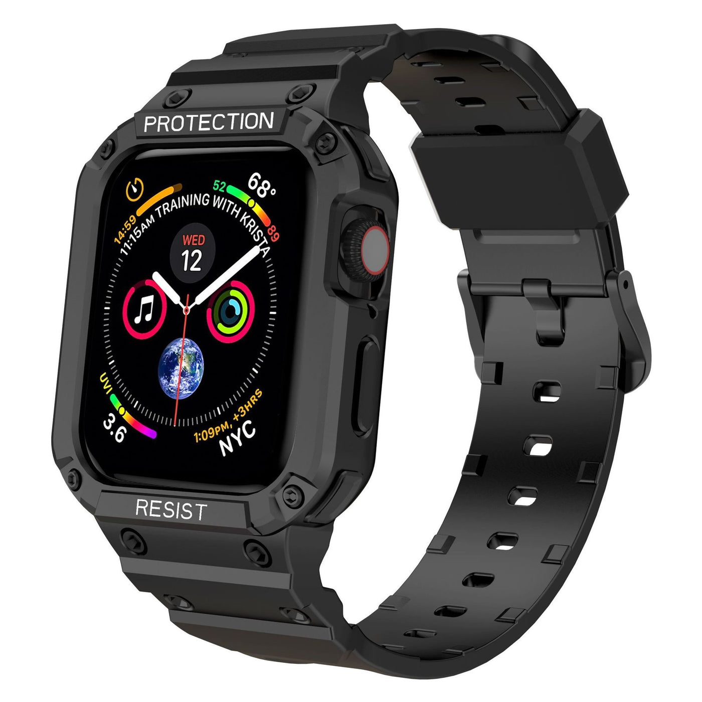 Watch Series 8 All-Series Watch Lntegrated Soft Sport TPU Strap