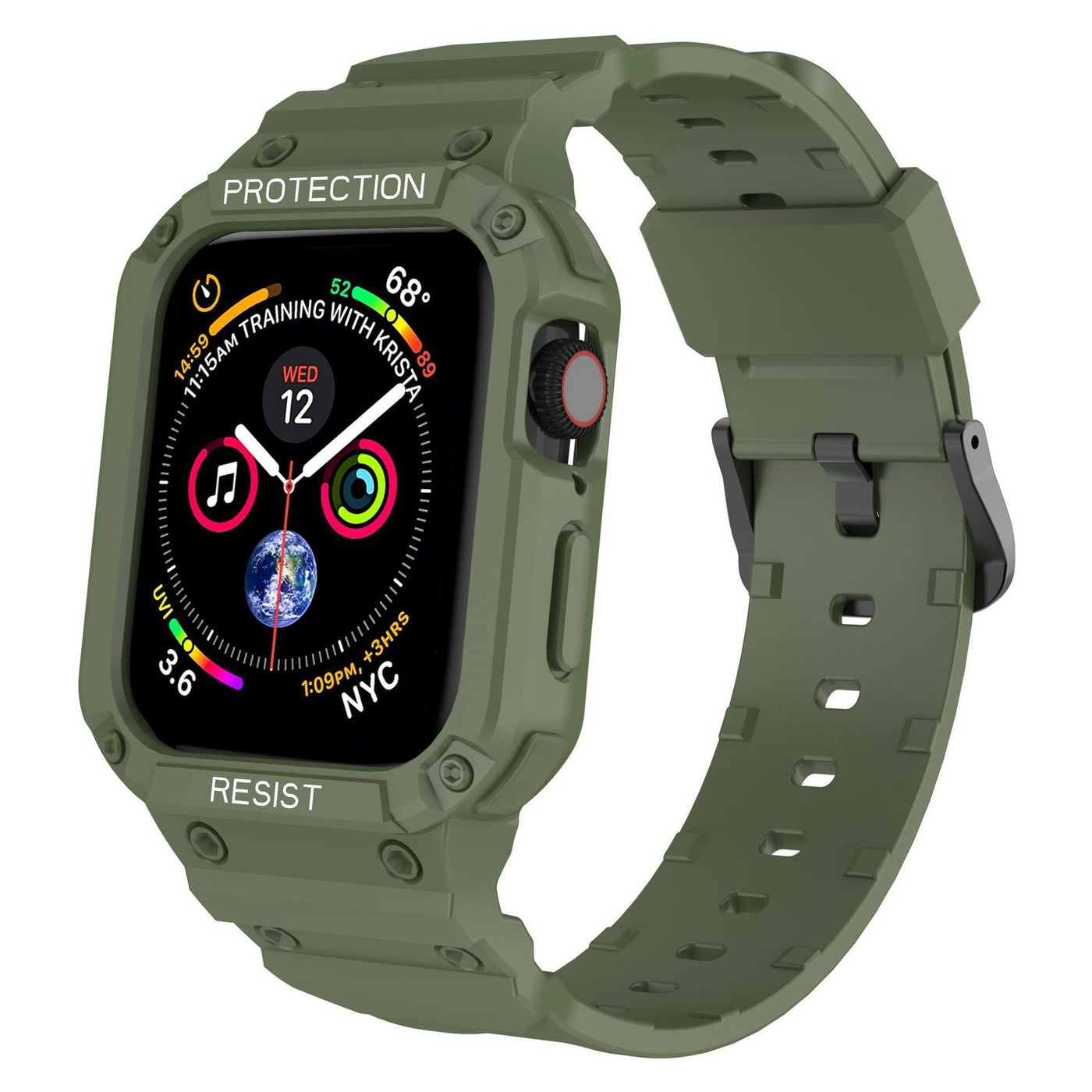 Watch Series 8 All-Series Watch Lntegrated Soft Sport TPU Strap