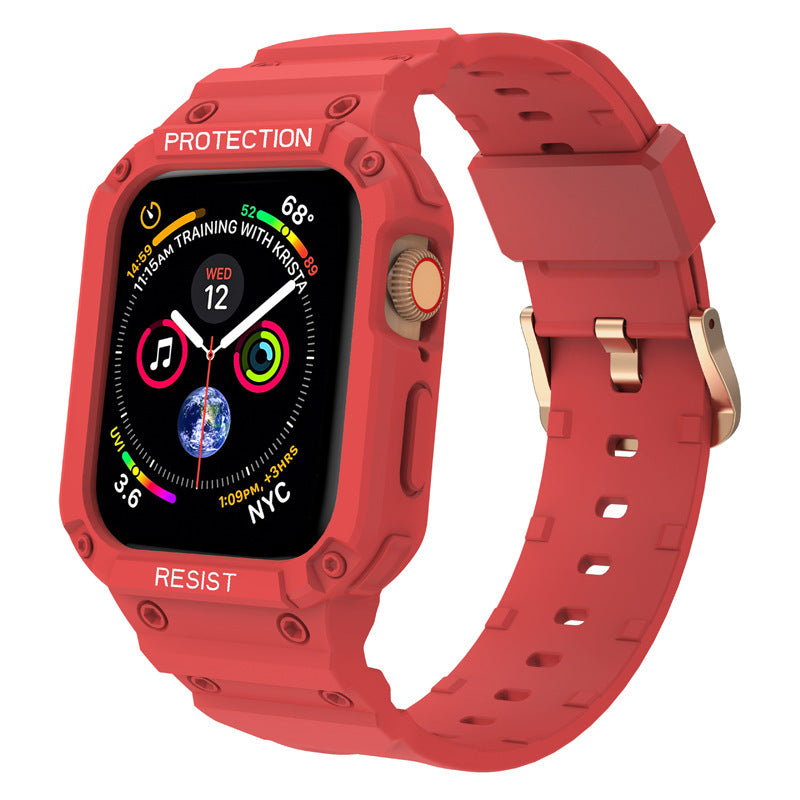 Watch Series 8 All-Series Watch Lntegrated Soft Sport TPU Strap