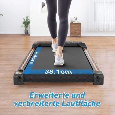 Walking Pad Treadmill For Home - Home Office Treadmills Under Desk Desk Treadmill Pad Quiet Portable Compact Treadmill Small Mini Treadmill LED Display Remote Control Treadmill Weight Of 120KG